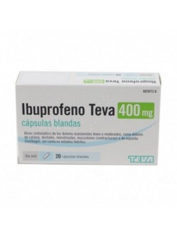 Ibuprofeno Teva 400mg 20...