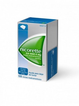 Nicorette Ice Mint 4 Mg 105...