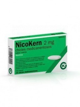 NICOKERN 2 MG CHICLES...