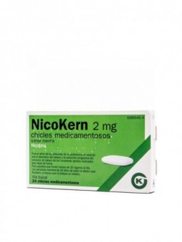 NICOKERN 2 MG CHICLES...