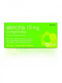 Alercina 10 Mg 7...