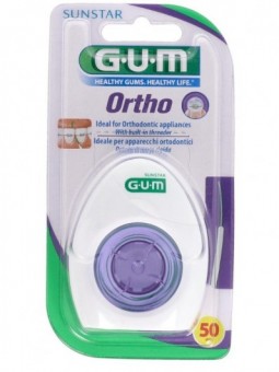 Gum Ortho Floss Sin Cera...