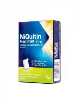 NIQUITIN FRESHMINT 2 MG...