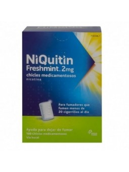 NIQUITIN FRESHMINT 2 MG...