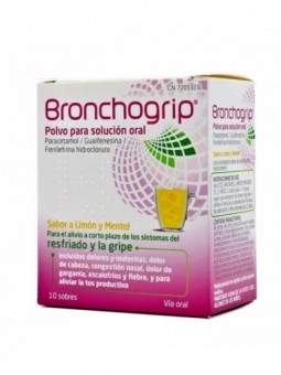 Bronchogrip 10 Sobres Polvo...