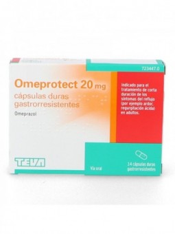 OMEPROTECT 20 mg CAPSULAS...