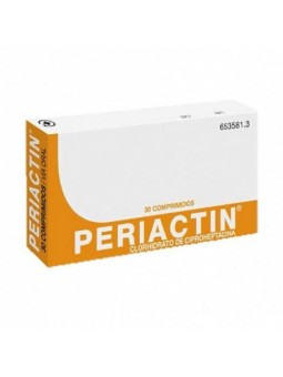 Periactin 4 Mg 30 Comprimidos