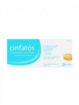 Cinfatos 10 Mg 20 Pastillas...