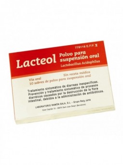 Lacteol 10 Sobres Polvo...