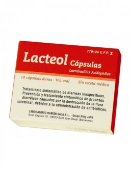 Lacteol 10 Cápsulas