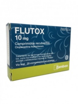 FLUTOX 10 mg, COMPRIMIDOS...