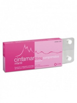 Cinfamar Infantil 25 Mg 4...