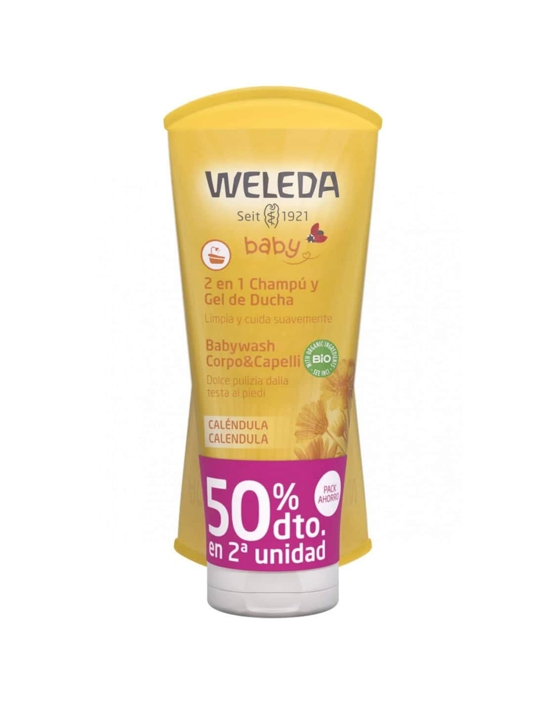 Weleda Gel y Champú 2 en 1 Kids Dúo 2 x 200ml