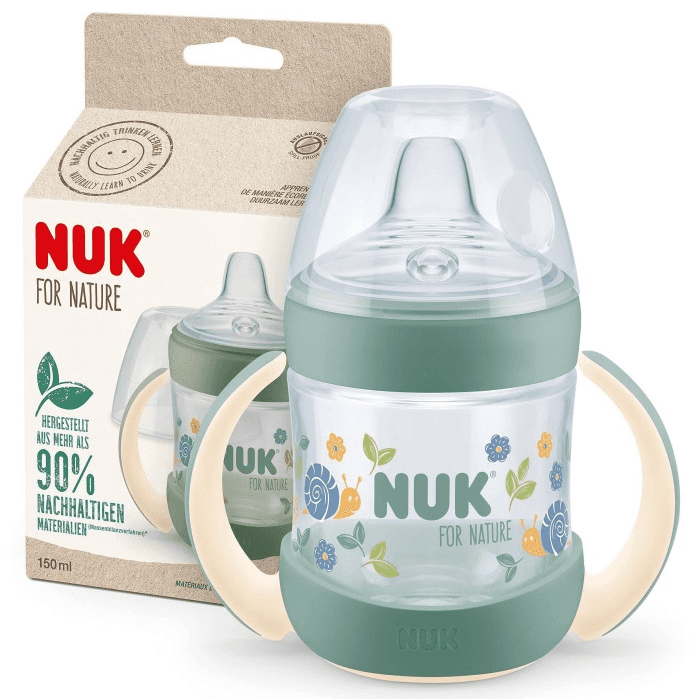 Nuk For Nature Biberón Entrena Silicona 1 unidad